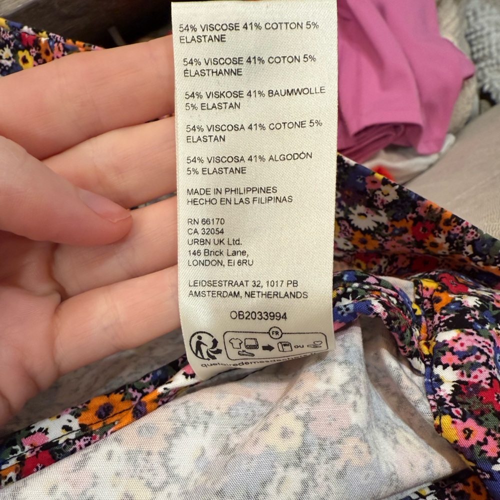 Maeve Floral Halter Mini-Dress - Picture 9 of 9
